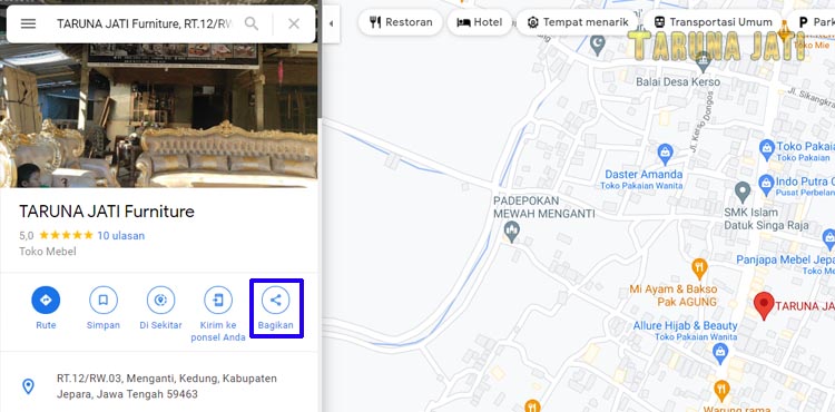 Cara Membuat Barcode Lokasi di Google Maps
