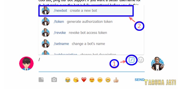 Cara membuat bot telegram dengan Mudah 100% Berhasil