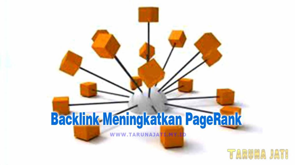 Backlink meningkatkan PageRank