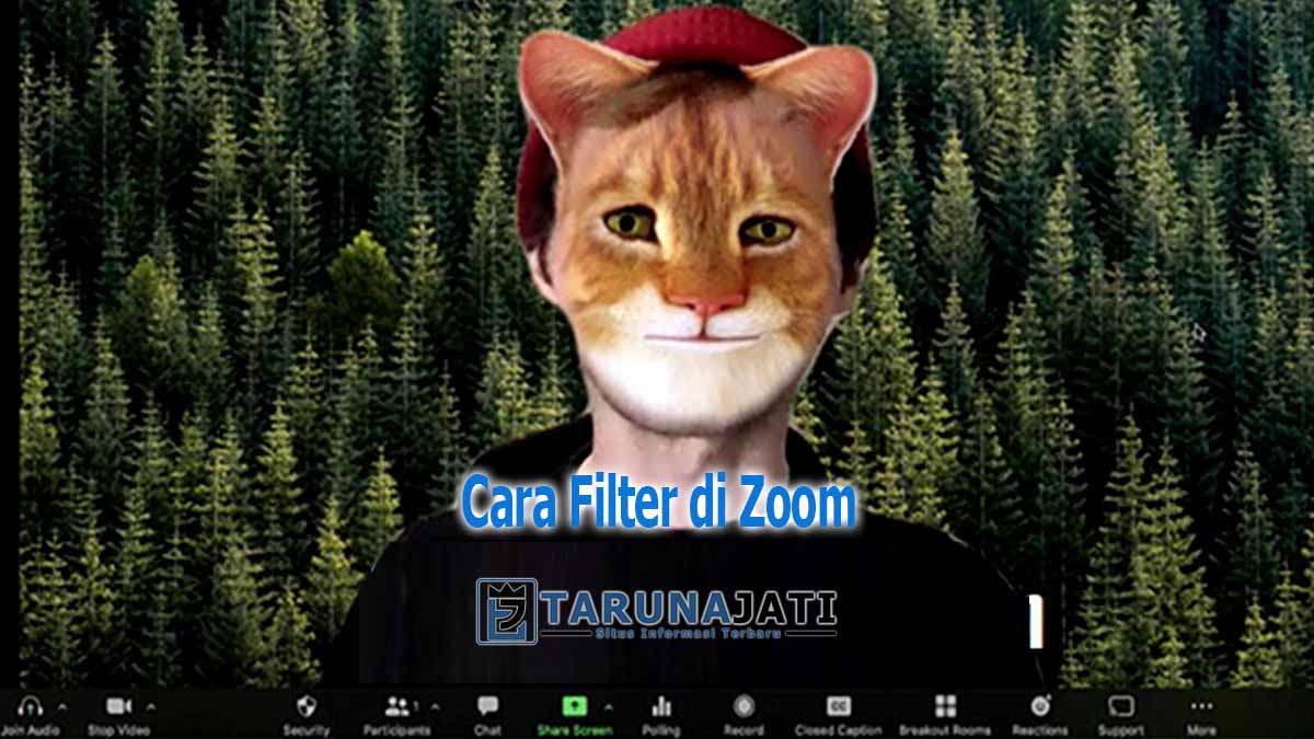 Cara Filter di Zoom Meeting